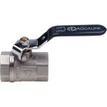 Шаровой кран AQUALINK вн-вн 1/2 ручка 1143 (артикул 17359632) – фото 1