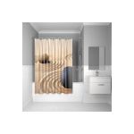 Штора для ванной комнаты IDDIS 180*200 см, полиэстер, Sandy 640P18Ri11 (артикул 15902010) – фото 1