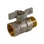 Шаровой кран для воды СТМ СТАНДАРТ 3/4"", г/ш, бабочка CWFMB034 (артикул 16199060) – фото 1