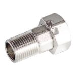 Штуцер FV-PLAST FV-Brass латунный, для присоединения счетчика воды 3/4х1 AA467034040 (артикул 16454777) – фото 1