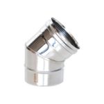 Отвод ТЕПЛОВиСУХОВ 45 град, ОМ-Р 430-0.8 D150 2S TS.FRT.O45.0150.75299 (артикул 17428152) – фото 1