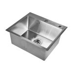 Кухонная мойка из нержавеющей стали WISENT 6045 60x45 см, с дозатором WS36045/W405A/WGER010 (артикул 21211660) – фото 1