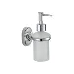 Дозатор для жидкого мыла с держателем Savol хром S-007031 23226 (артикул 16389453) – фото 1