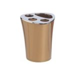Стаканчик для зубных щеток Vanstore Wiki bronze 360-02 (артикул 15933885) – фото 1