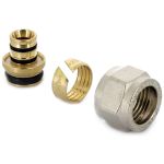 Обжимной соединитель обж-В 20х3/4ЕК Uni-Fitt 680N2034 (артикул 15614967) – фото 1