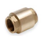 Обратный клапан с латунным сердечником AQUALINK 1 1/4 3957 (артикул 17359218) – фото 1
