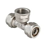 Тройник 16х1/2"х16 Valtec 676 (артикул 15508177) – фото 1
