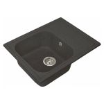 Кухонная мойка GreenStone GRS-13 цвет: черный GRS-13-308 (артикул 17989753) – фото 1