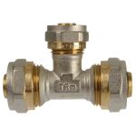 Тройник Terma 20x16x20 ц/ц/ц 35515 (артикул 16108491) – фото 1