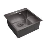 Мойка EMAR универсального монтажа EMB-116 PVD Nano Dark (артикул 16415032) – фото 1
