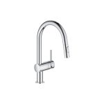 Смеситель для мойки Grohe Minta однорычажный, с выдвижным изливом 32321002 (артикул 16253141) – фото 1