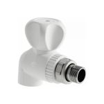 Шаровой кран для радиатора SLT AQUA PP-R 20х1/2 мм угловой SLTFA4201 (артикул 19764490) – фото 1