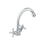Двуручный смеситель для мойки Istok латунный, кран-букса керамика 0402.774 (артикул 16102927) – фото 1