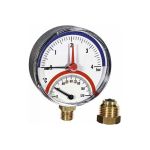 Термоманометр Watts F+R828 радиальный, 80 mm 10025526 (артикул 16180145) – фото 1
