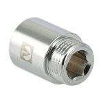 Удлинитель VALTEC 1/2 вн.х40мм, хром VTr.198.C.0440 (артикул 16007714) – фото 1