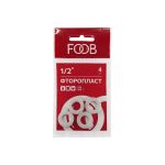 Набор прокладок из фторопласта FOOB 1/2, 4 шт. F20.34.4 00-00002544 (артикул 21298918) – фото 1