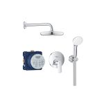 Grohe Eurosmart Cosmopolitan Набор для комплектации душа: смеситель 1-рычажный для ванны / 25219001 (артикул 16260513) – фото 1