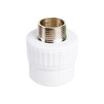 Комбинированная муфта СТМ ПЛАСТ PP-R, с наружней резьбой DN 32х3/4 CPSM3234 (артикул 16199071) – фото 1