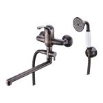 Смеситель для ванны с длинным изливом WasserKRAFT Isar 1302L (артикул 15884546) – фото 1