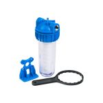 Колба Unipump 10 CFC-10K резьба 1/2 с картриджем SC-10W 5мкм 53802 (артикул 16050469) – фото 1