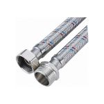 Гибкая подводка для воды OUTE 1/2"", гайка-штуцер, 80 см TP56-80 (артикул 21141904) – фото 1