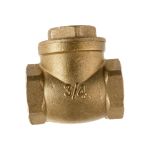 Обратный клапан ELSEN дисковый, горизонтальный, 3/4"", ВВ, PN, бар-10 EV42.3434 (артикул 15905746) – фото 1