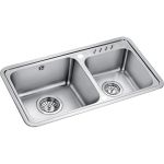 Врезная кухонная мойка Oulin OL-H9903 (артикул 16415004) – фото 1