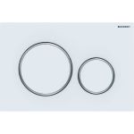 GEBERIT 115.882.JT.1 Клавиша смыва Sigma 20 NEW двойной смыв 00000068236 (артикул 15956523) – фото 1