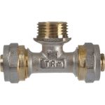 Тройник Terma 16x1/2x16 ц/ш/ц 35607 (артикул 16108221) – фото 1