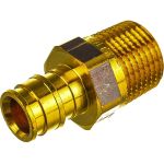 Штуцер с наружной резьбой UPONOR Q&E 16-R1/2НР 100Ф UP 1023003:407 (артикул 15782105) – фото 1