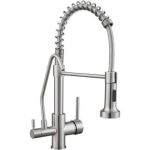 Смеситель для кухни MATRIX Filter SMF-363537 40 мм, 2 в 1, пружинный, с дополнительным краном для питьевой воды 1252 (артикул 21693796) – фото 1