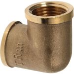 Уголок Terma 1/2"" внутренняя/внутренняя, латунь TRm 06343 42703 (артикул 16108508) – фото 1