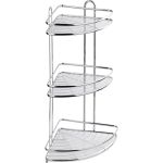 Полка для ванной комнаты и кухни Fora Floria угловая, тройная FOR-2004 (артикул 16350084) – фото 1