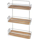 Полка для ванной комнаты Fora Wood тройная FOR-WOD03 (артикул 16350115) – фото 1