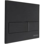 Кнопка для инсталляции BERGES NOVUM L5 Soft Touch черная 040015 (артикул 16242471) – фото 1