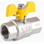 Шаровой кран для газа PROFACTOR PF GAS в/в бабочка 3/4 дюйма PF GBV 334 (артикул 19797106) – фото 1