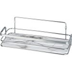 Полка для ванной комнаты Fora Marble одинарная FOR-MAR01 (артикул 16350125) – фото 1