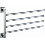 Поворотный держатель для полотенец Savol четверной, хром S-009504 23243 (артикул 16389564) – фото 1