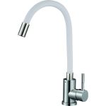 Смеситель для кухни Solone с гибким цветным изливом EZA4-F090GY (артикул 16289145) – фото 1