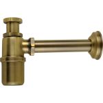 Сифон для раковины Veragio SBORTIS H151-211 см, бутылочный, 1 1/4, латунь, бронза VR.SBR-8113.BR (артикул 16226974) – фото 1