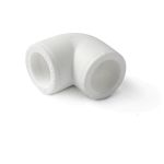 Угольник PRO AQUA PP-R 90 градусов, белый, 50 мм PA13016Pb (артикул 15791890) – фото 1