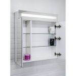 Домино Шкаф-зеркало Аврора 65 с подсветкой LED DV8006HZ (артикул 21999274) – фото 1