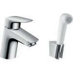 Смеситель для раковины HANSGROHE Logis с гигиеническим душем 71290000 00000035184 (артикул 15957756) – фото 1