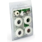 Универсальный комплект для подключения радиаторов Uni-Fitt 1/2" RAL 9010 KIT0112SIL01 (артикул 16858879) – фото 1