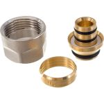 Резьбозажимное соединение ELSEN НГ ЕК, 3/4"", 20 x 2,8, латунь, для PEX труб EFB01.2028EK (артикул 15905779) – фото 1