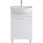 Комплект Sanstar напольная тумба Июнь 55 с раковиной Уют 55 335.1-1.4.1.КУЮТ (артикул 23014203) – фото 1