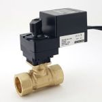 TECHNO HK225-04AN/24V двухходовой шаровый кран DN25, резьба G1 с электроприводом 4Нм, 24В, 612253 (артикул 20363344) – фото 1