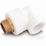 Уголок Blue Ocean полипропиленовый комбинированный НР - 20x1/2 PPRF/ET90E(W)-20x1/2" (артикул 16571138) – фото 1