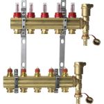 DANFOSS Комплект коллекторов FHF-5F set 5 контуров 088U0725 (артикул 16140140) – фото 1