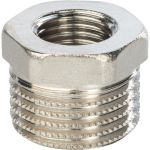 Никелированная футорка STOUT 1/2X1/4 RG008Q0RUHNNT3 (артикул 16053466) – фото 1